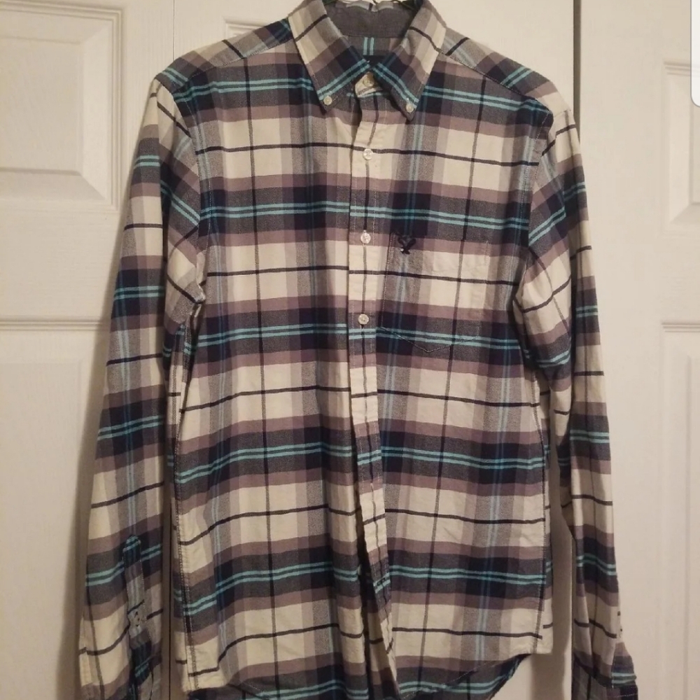 American Eagle, Men's Small, button down shirt